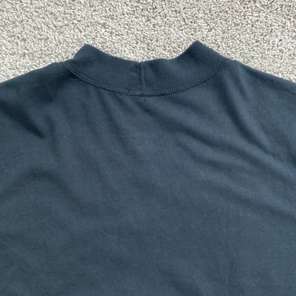 Nike • Black Long Sleeve Mock Neck Gold Embroidered Chains - Picture 9 of 13